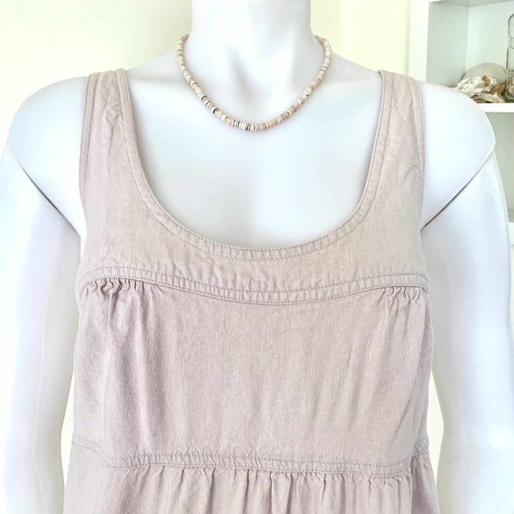 Mossimo linen blend sleeveless abstract print sundress - Picture 4 of 16
